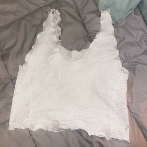 White Forever 21 Tank